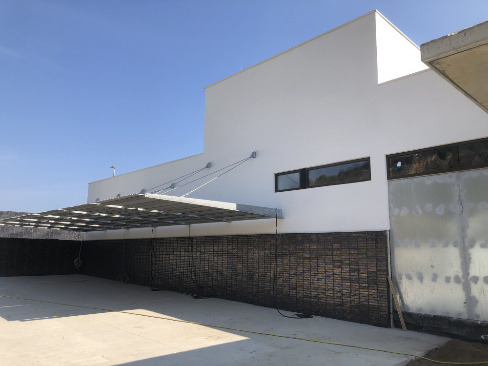 Aislamiento térmico por el exterior acabado con estuco